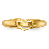 14k Children's Heart Ring-R221
