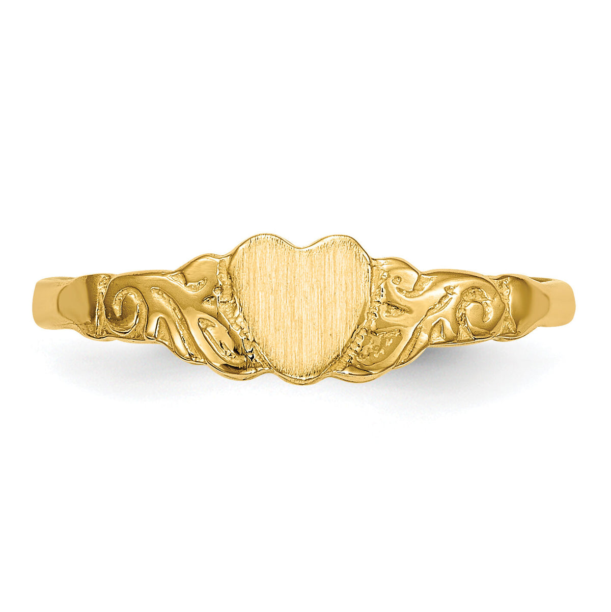 14k Childs Heart Ring-R222