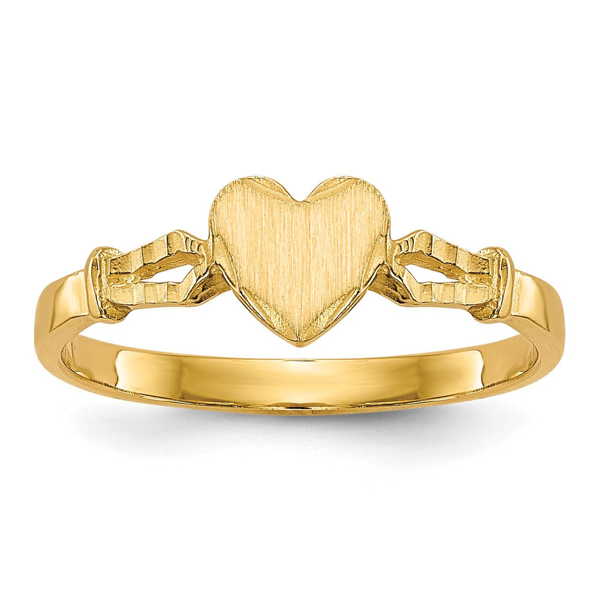 14k Children's Heart Ring-R224