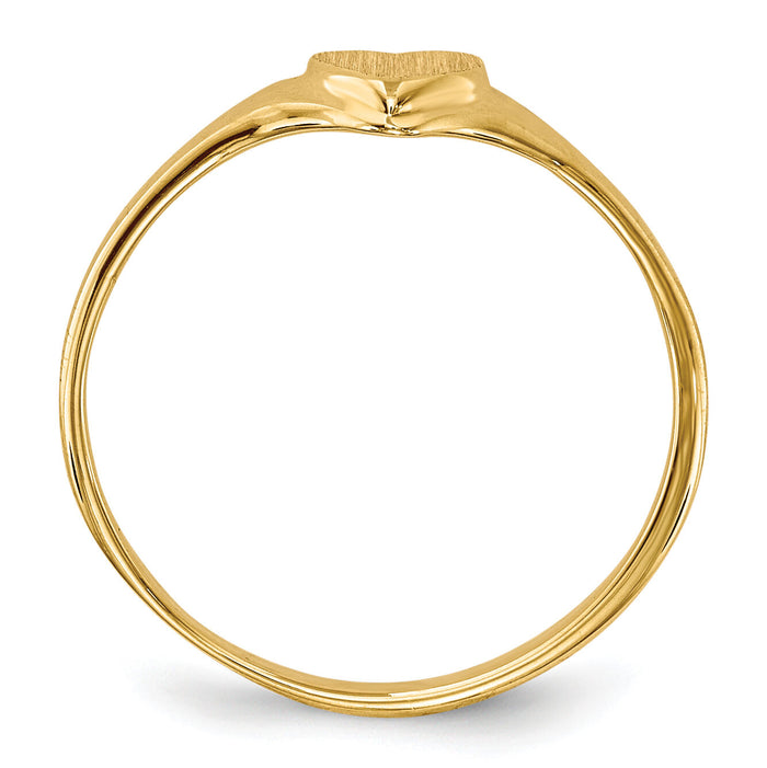 14k Children's Heart Ring-R225