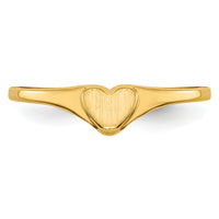 14k Children's Heart Ring-R225