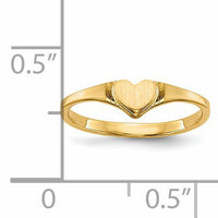 14k Children's Heart Ring-R225