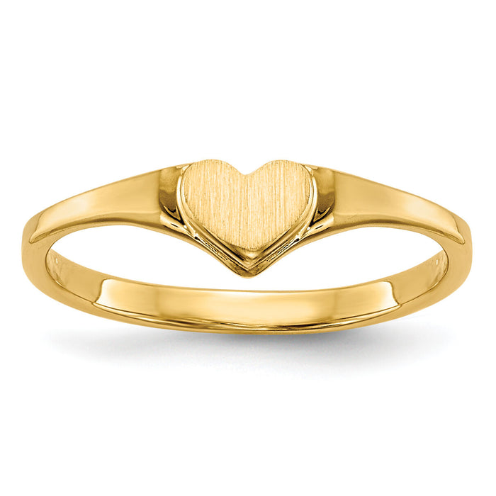 14k Children's Heart Ring-R225