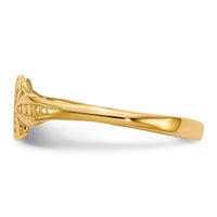 14k Childs Signet Ring-R229