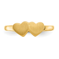 14k 5.5x5.0mm Open Back Signet Ring-R253