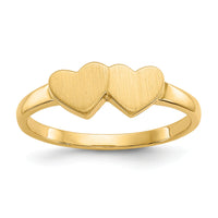 14k 5.5x5.0mm Open Back Signet Ring-R253