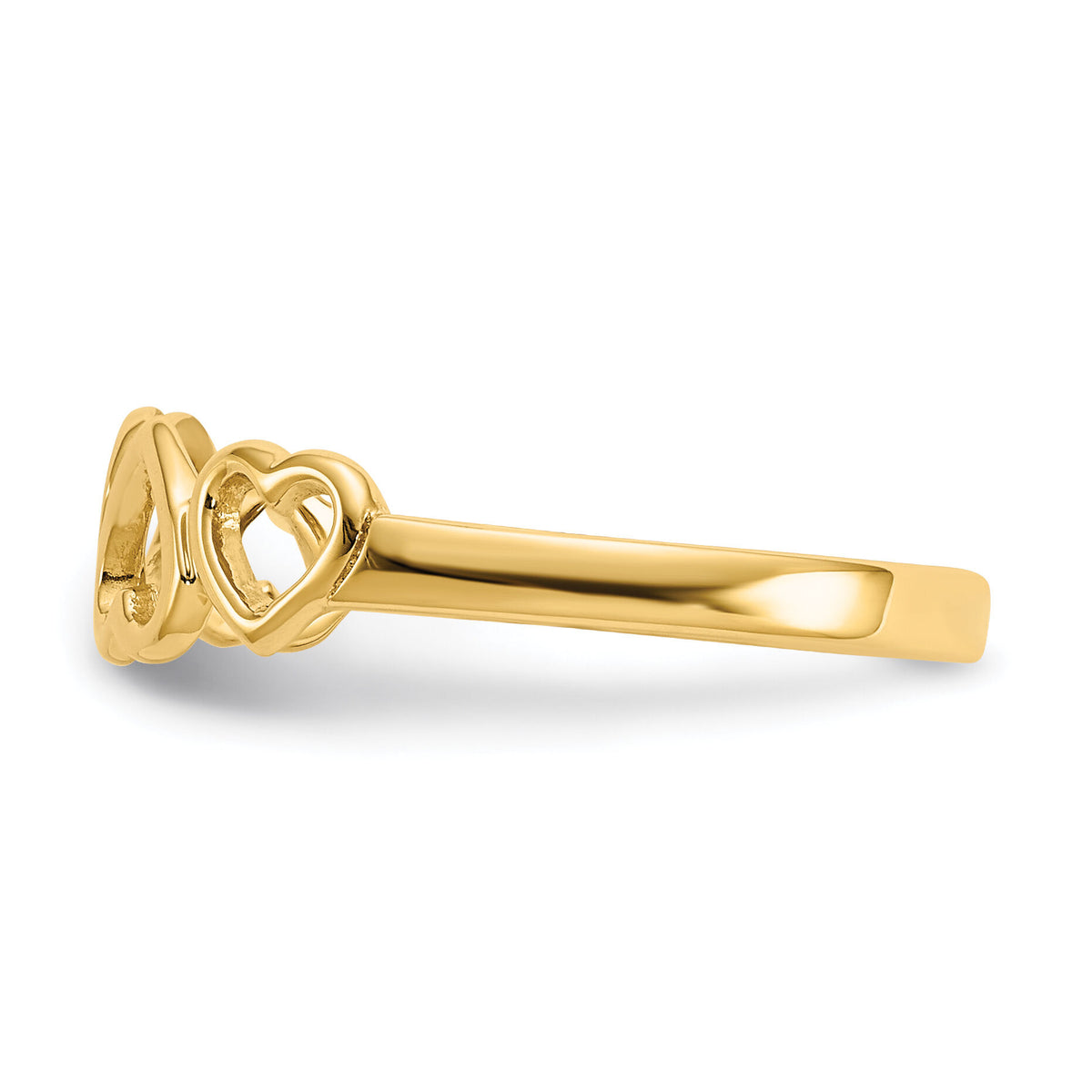 14k Heart Ring-R42