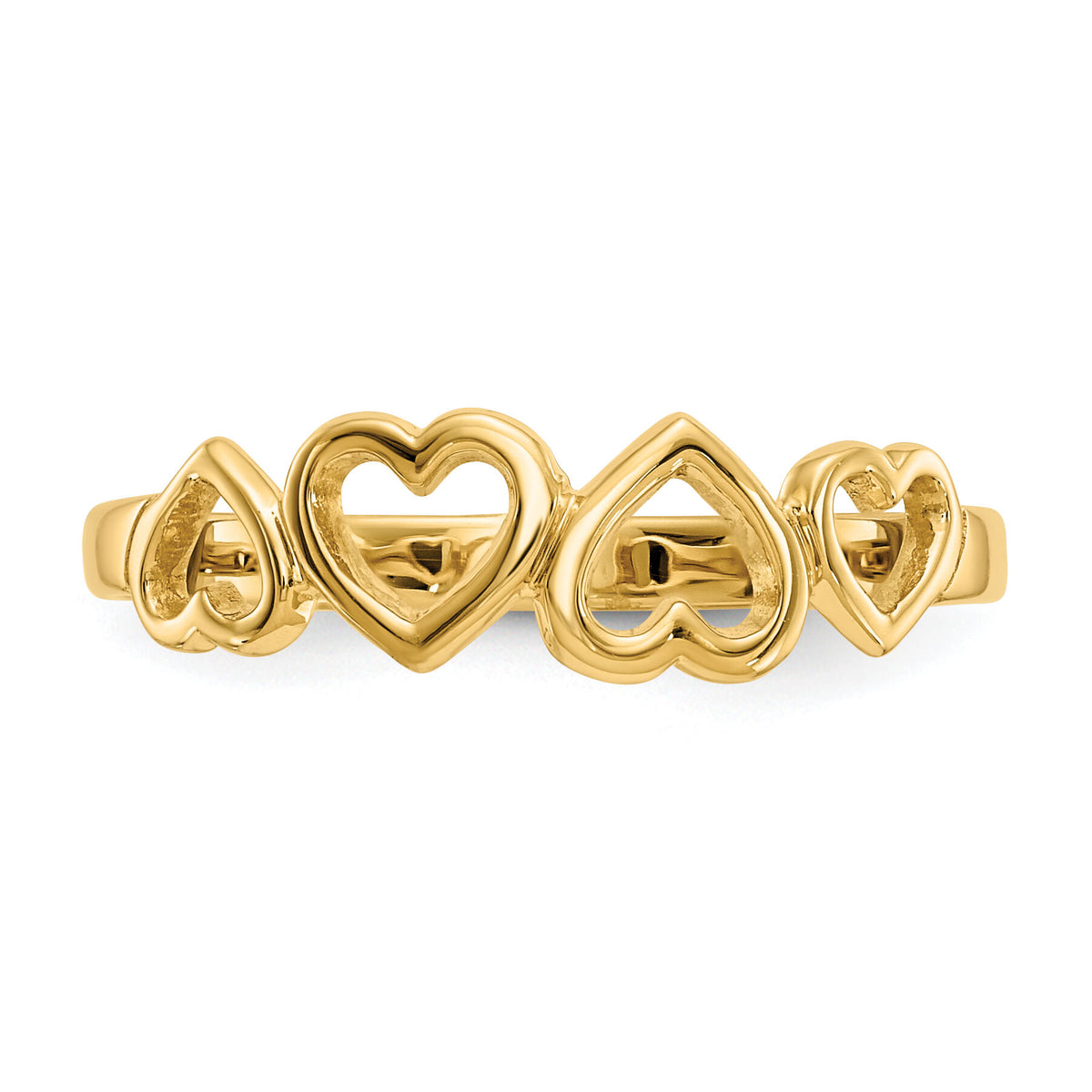 14k Heart Ring-R42