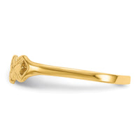 14K Flower Baby Ring-R532
