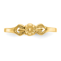 14K Flower Baby Ring-R532