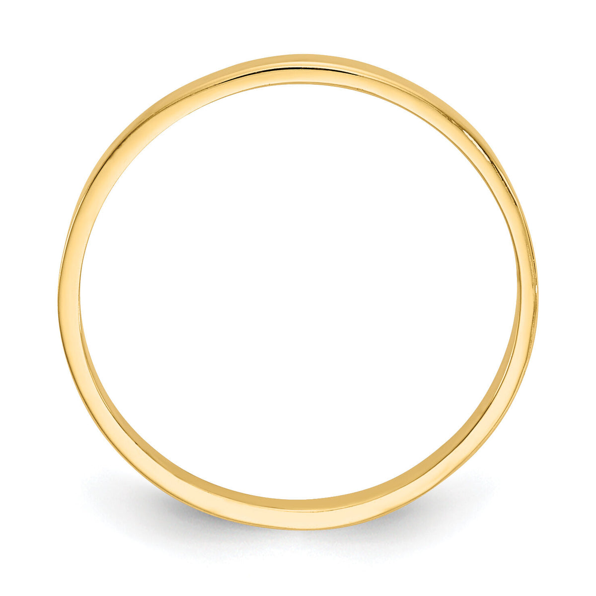 14K High Polished Band Childs Ring-R535