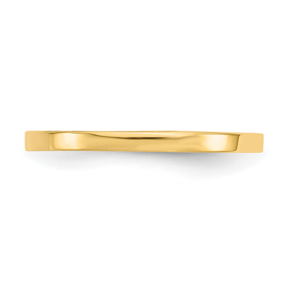 14K High Polished Band Childs Ring-R535