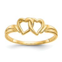 14K Heart Ring-R59