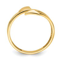 14K Heart and Arrow Ring-R653