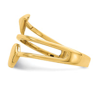 14K Heart and Arrow Ring-R653