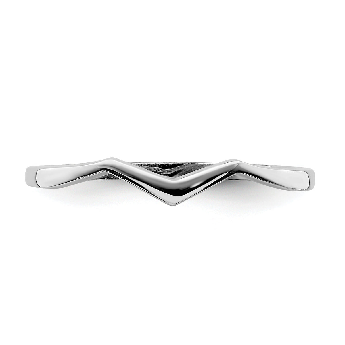 14K White Gold Ring-R673W