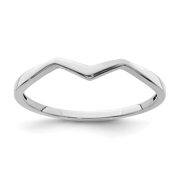 14K White Gold Ring-R673W