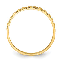 14K Link Design Ring-R674