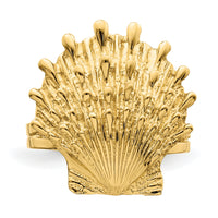 14K Lion's Paw Shell Ring-R679