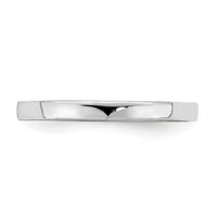 14k White Gold Bamboo Band Childs Ring-R783W
