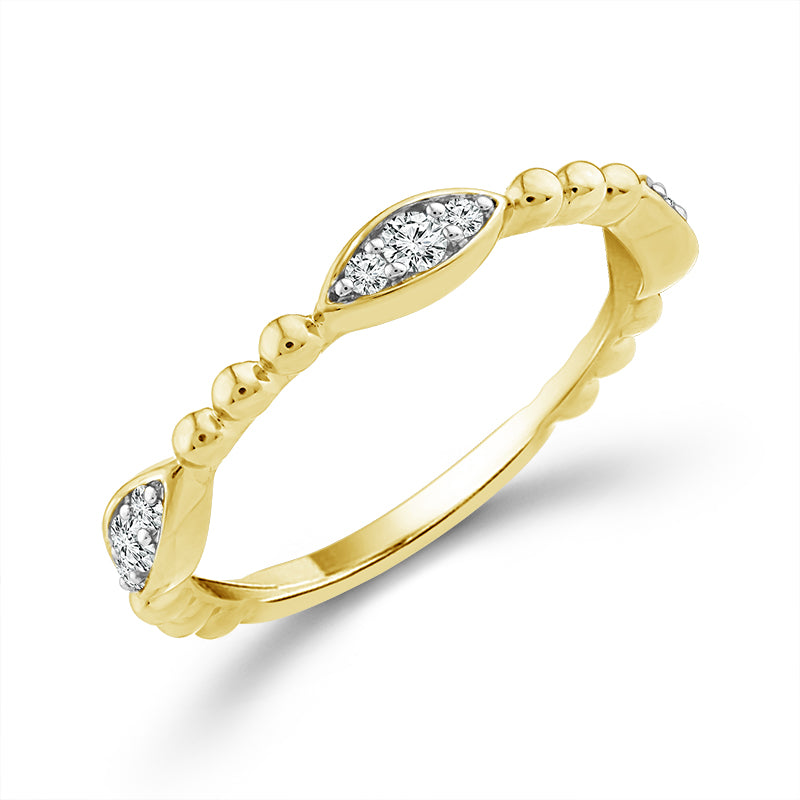 Diamond Band 0.20 ct tw 10k Yellow Gold-RA6308A78Y0