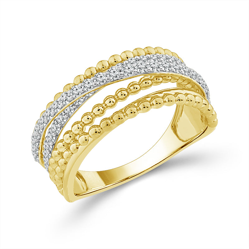 Diamond Band 0.50 ct tw 10k Yellow Gold-RA6470A78Y0