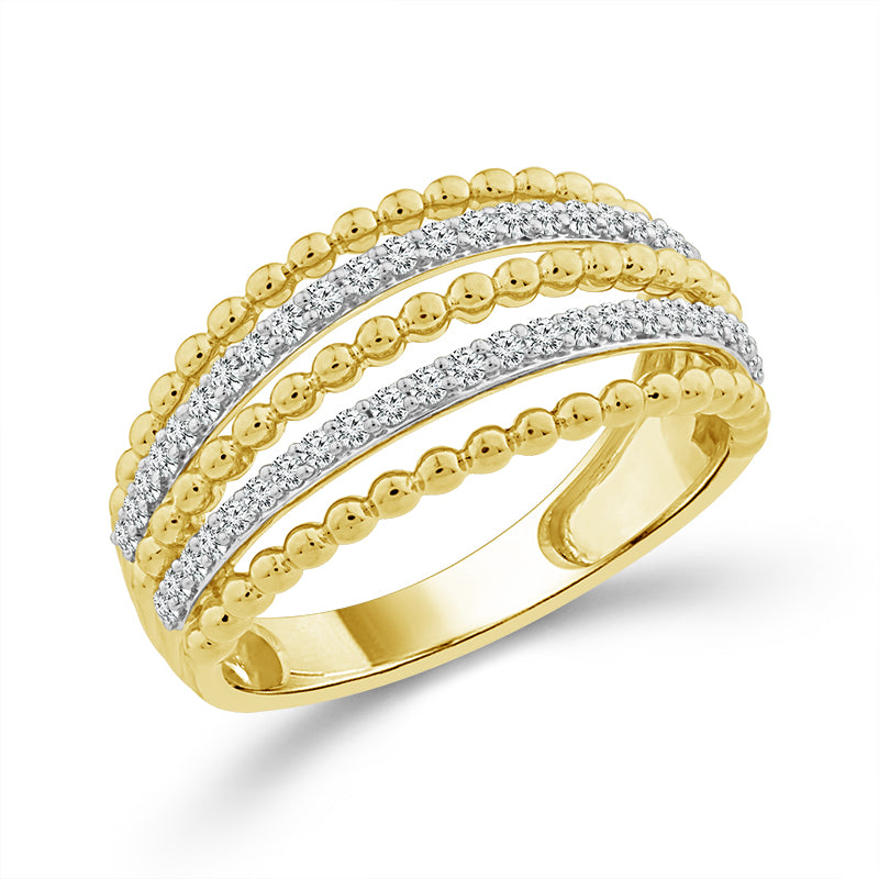 Diamond Band 0.33 ct tw 10k Yellow Gold-RA6471A78Y0