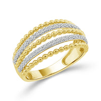 Diamond Band 0.33 ct tw 10k Yellow Gold-RA6471A78Y0