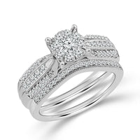 Diamond Bridal Set 0.50 ct tw 10k White Gold-RB11764A78W0