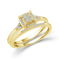 Diamond Bridal Set 0.20 ct tw 10k Yellow Gold-RB11780A78Y0