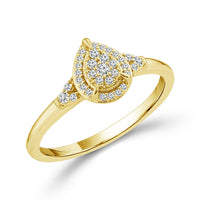 Diamond Bridal Set 0.20 ct tw 10k Yellow Gold-RB11781A78Y0
