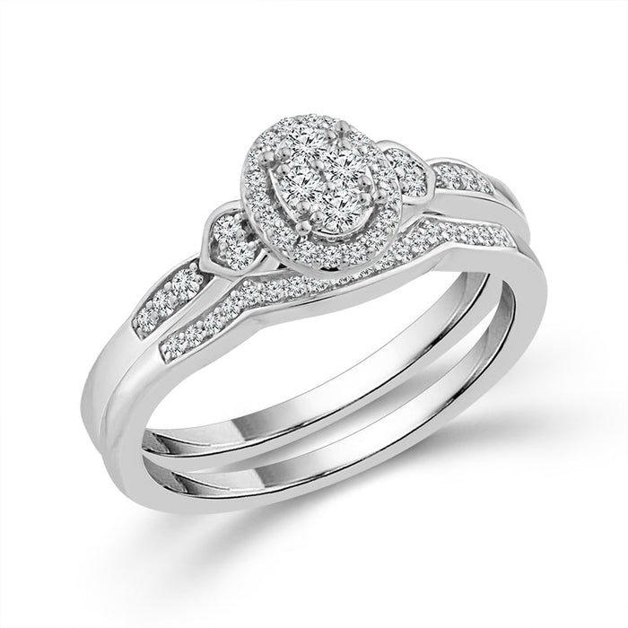 Diamond Bridal Set 0.25 ct tw 10k Yellow Gold-RB11783A78Y0