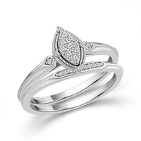 Diamond Bridal Set 0.13 ct tw 10k Yellow Gold-RB11784A78Y0