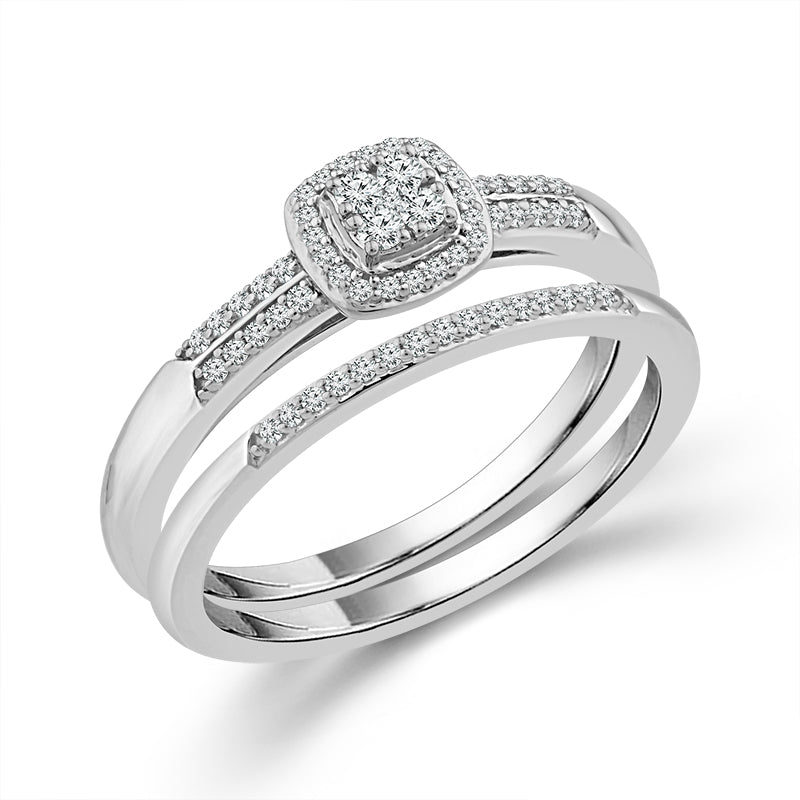 Diamond Bridal Set 0.20 ct tw 10k Yellow Gold-RB11785A78Y0