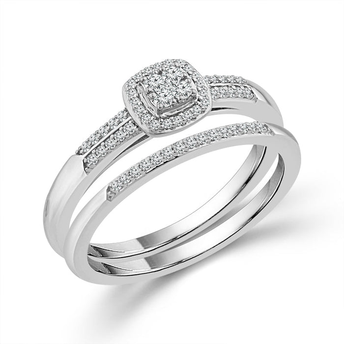 Diamond Bridal Set 0.20 ct tw 10k Yellow Gold-RB11785A78Y0