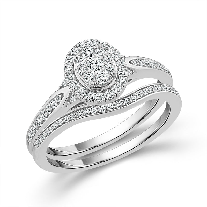 Diamond Bridal Set 0.40 ct tw 10k Yellow Gold-RB11789A78Y0