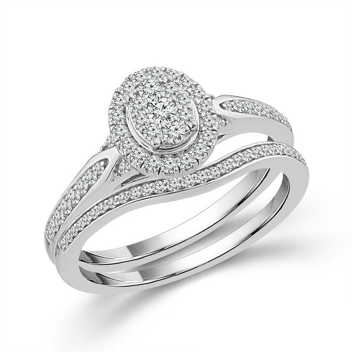 Diamond Bridal Set 0.40 ct tw 10k Yellow Gold-RB11789A78Y0