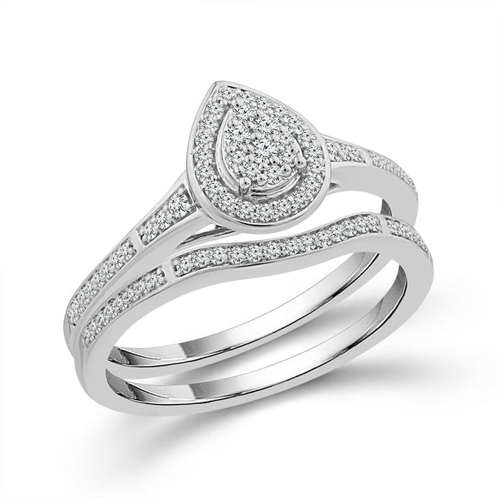 Diamond Bridal Set 0.33 ct tw 10k Yellow Gold-RB11791A78Y0