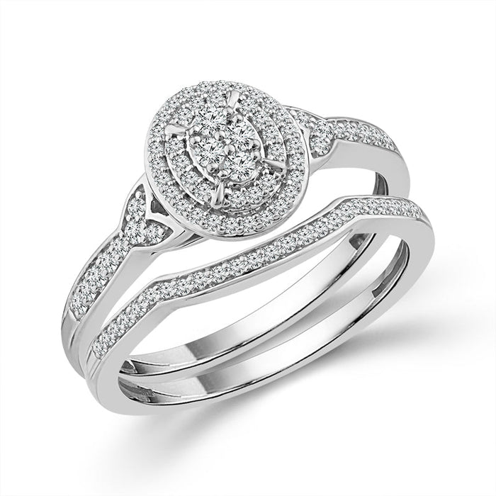 Diamond Bridal Set 0.33 ct tw 10k Yellow Gold-RB11793A78Y0