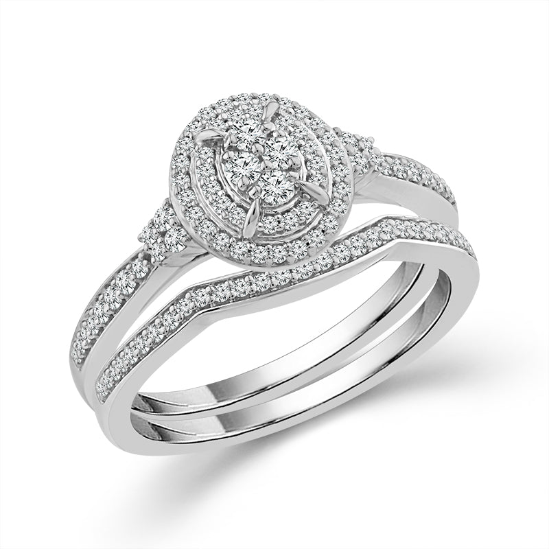 Diamond Bridal Set 0.40 ct tw 10k Yellow Gold-RB11798A78Y0