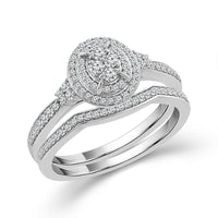 Diamond Bridal Set 0.40 ct tw 10k Yellow Gold-RB11798A78Y0