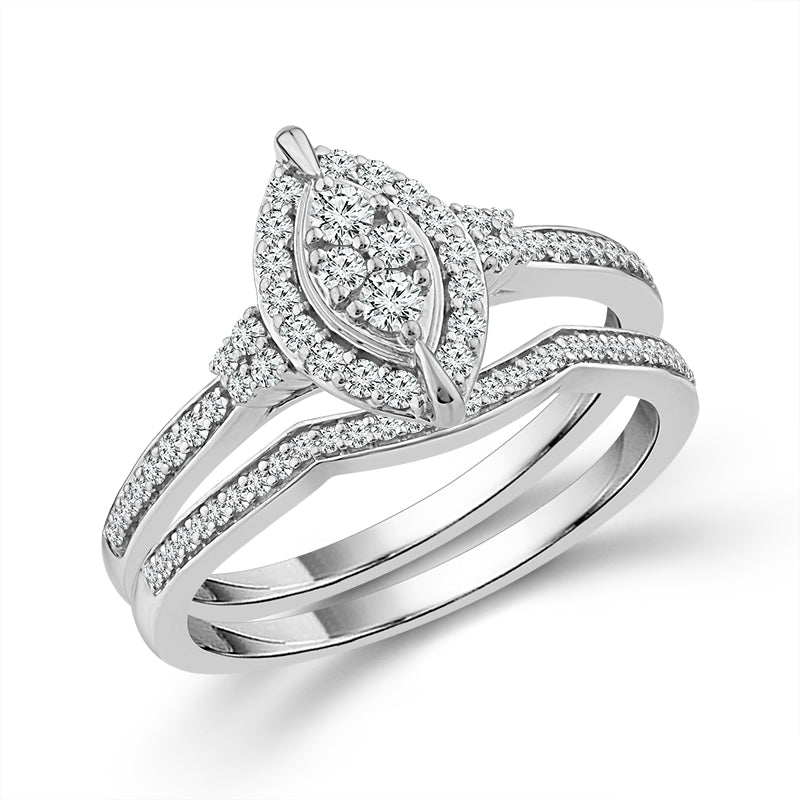 Diamond Bridal Set 0.40 ct tw 10k Yellow Gold-RB11799A78Y0