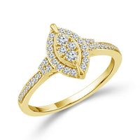 Diamond Bridal Set 0.40 ct tw 10k Yellow Gold-RB11799A78Y0