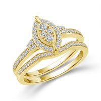 Diamond Bridal Set 0.40 ct tw 10k Yellow Gold-RB11799A78Y0
