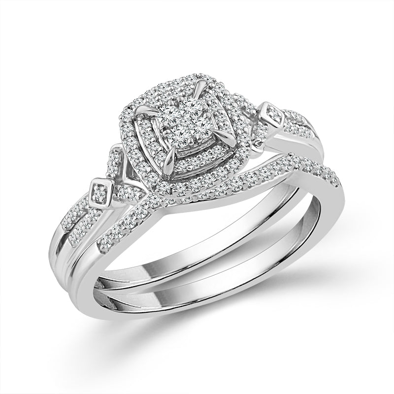 Diamond Bridal Set 0.33 ct tw 10k Yellow Gold-RB11800A78Y0