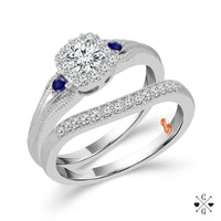 Diamond Bridal Set 0.5 ct tw 10k White Gold-RB5311TPBSA56J0W