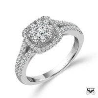 Diamond Bridal Set 1 ct tw 14k White Gold-RB6327FTB56W4