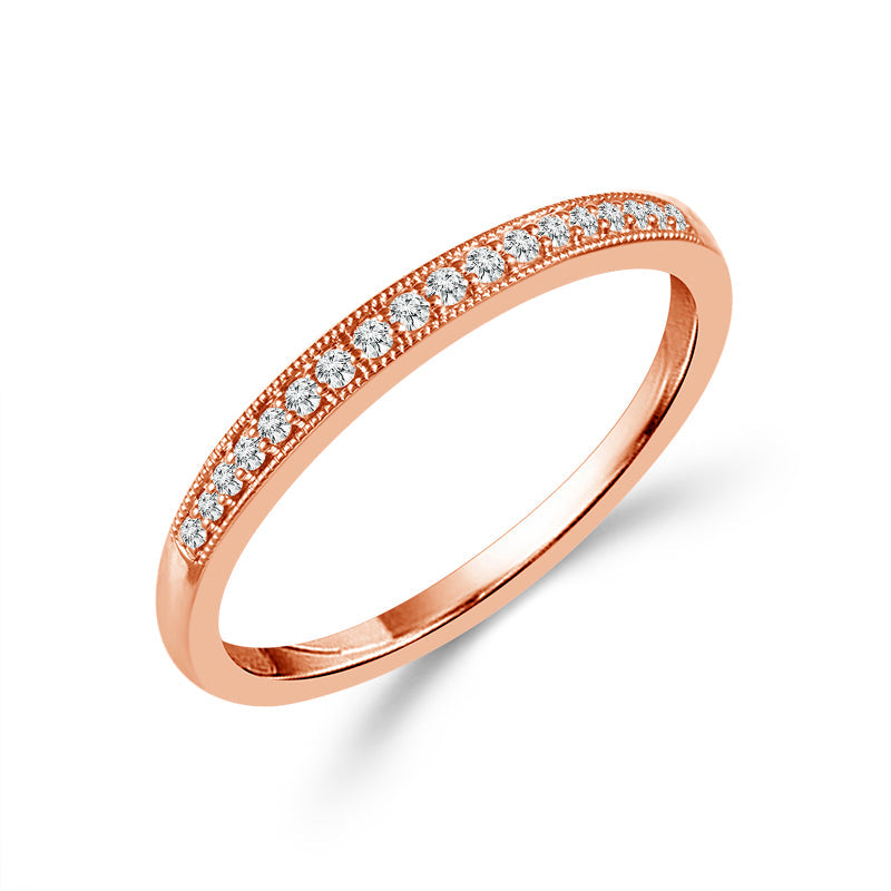 Diamond Bridal Set 0.5 ct tw 10k Rose Gold-RB6773A78P0