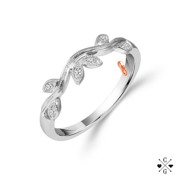 Diamond Band 0.04 ct tw 14k White Gold-RB6941-B