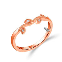 Diamond Bridal Set 0.25 ct tw 10k Rose Gold-RB8603A44P0